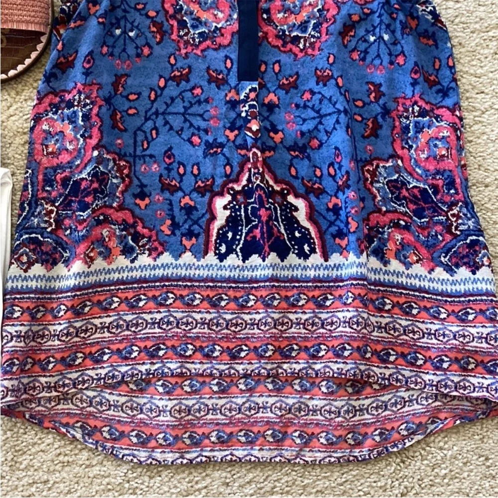 Anthropologie Silk Finn Tank by Vanessa Virginia - Picture 4 of 7